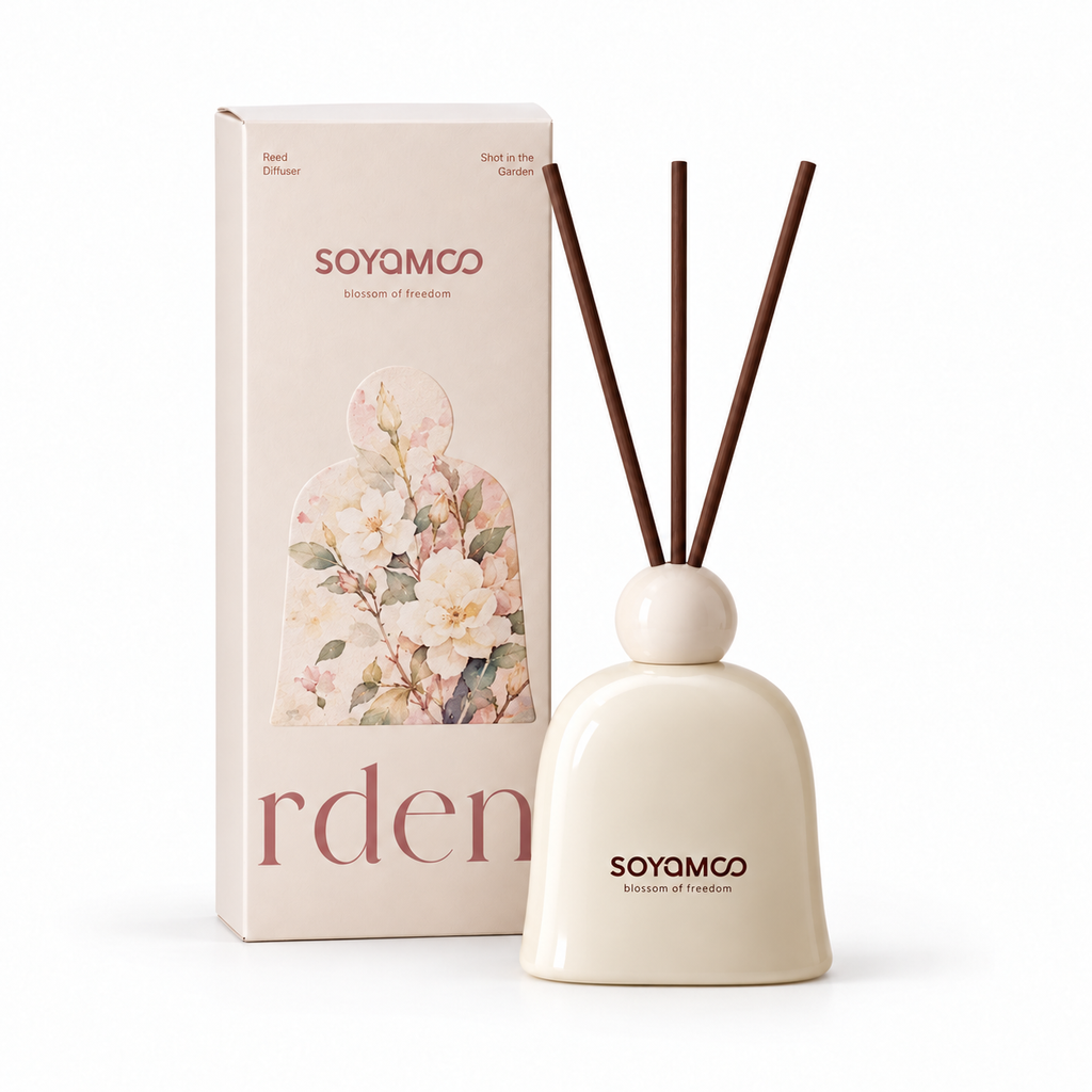 Moonlit Gardenia – Reed Diffuser · 150 ml