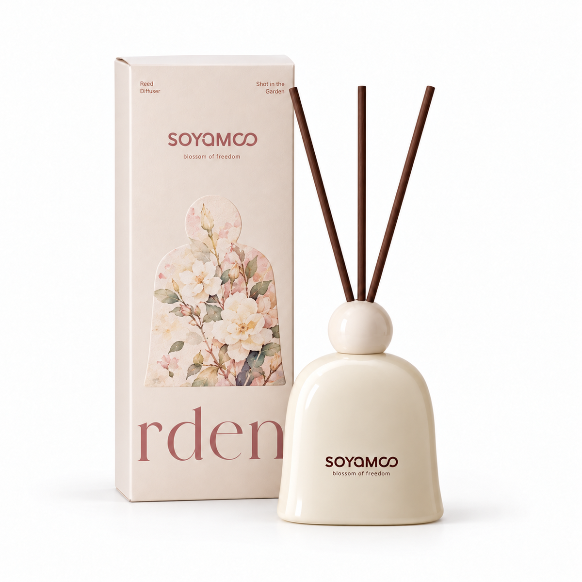 Moonlit Gardenia – Reed Diffuser · 150 ml
