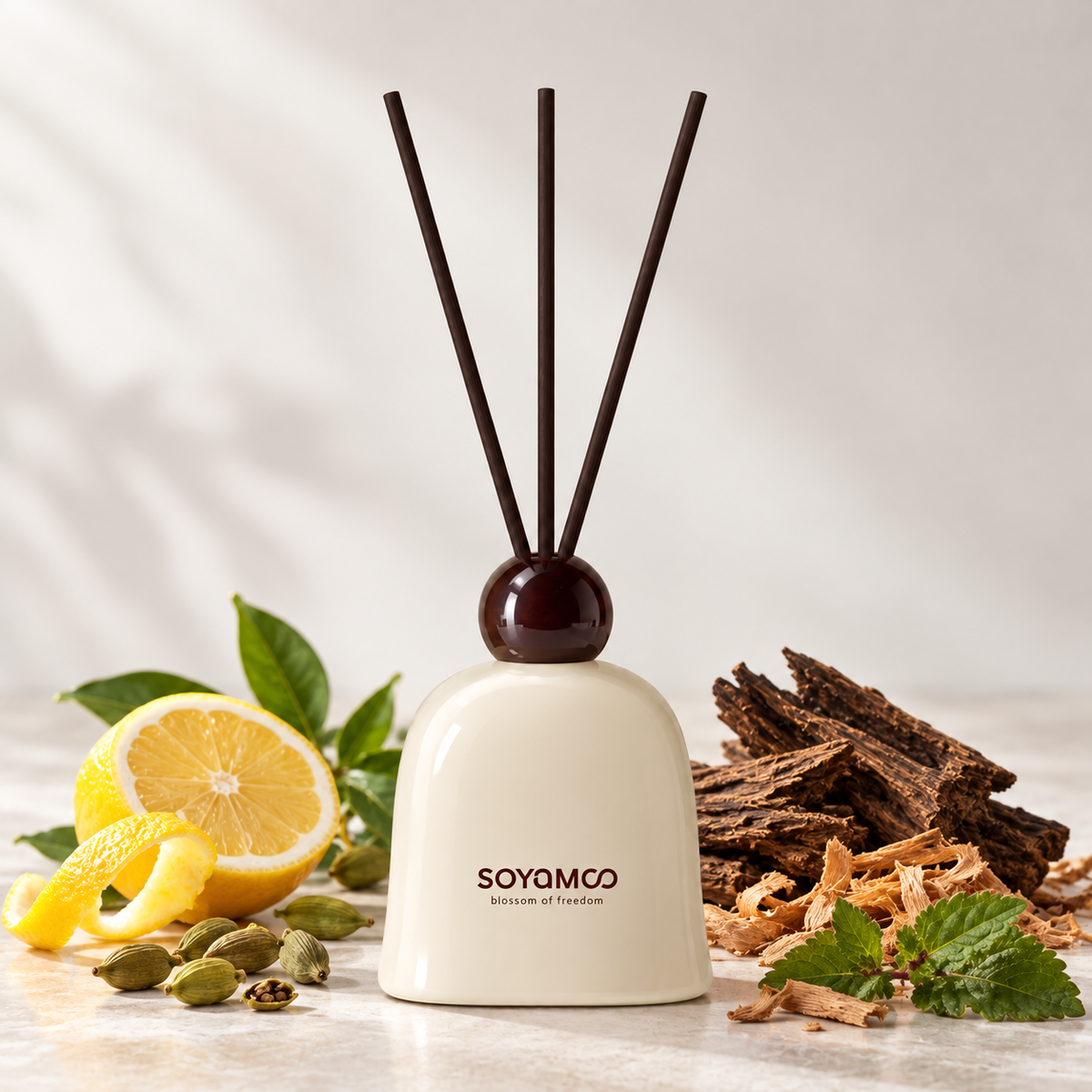 Ebony & Agarwood – Reed Diffuser