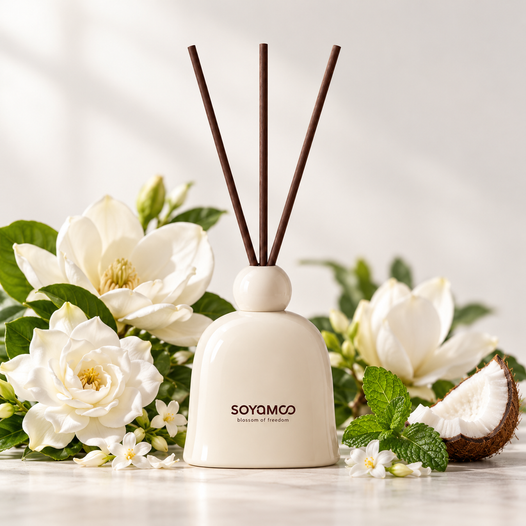 Moonlit Gardenia – Reed Diffuser · 150 ml